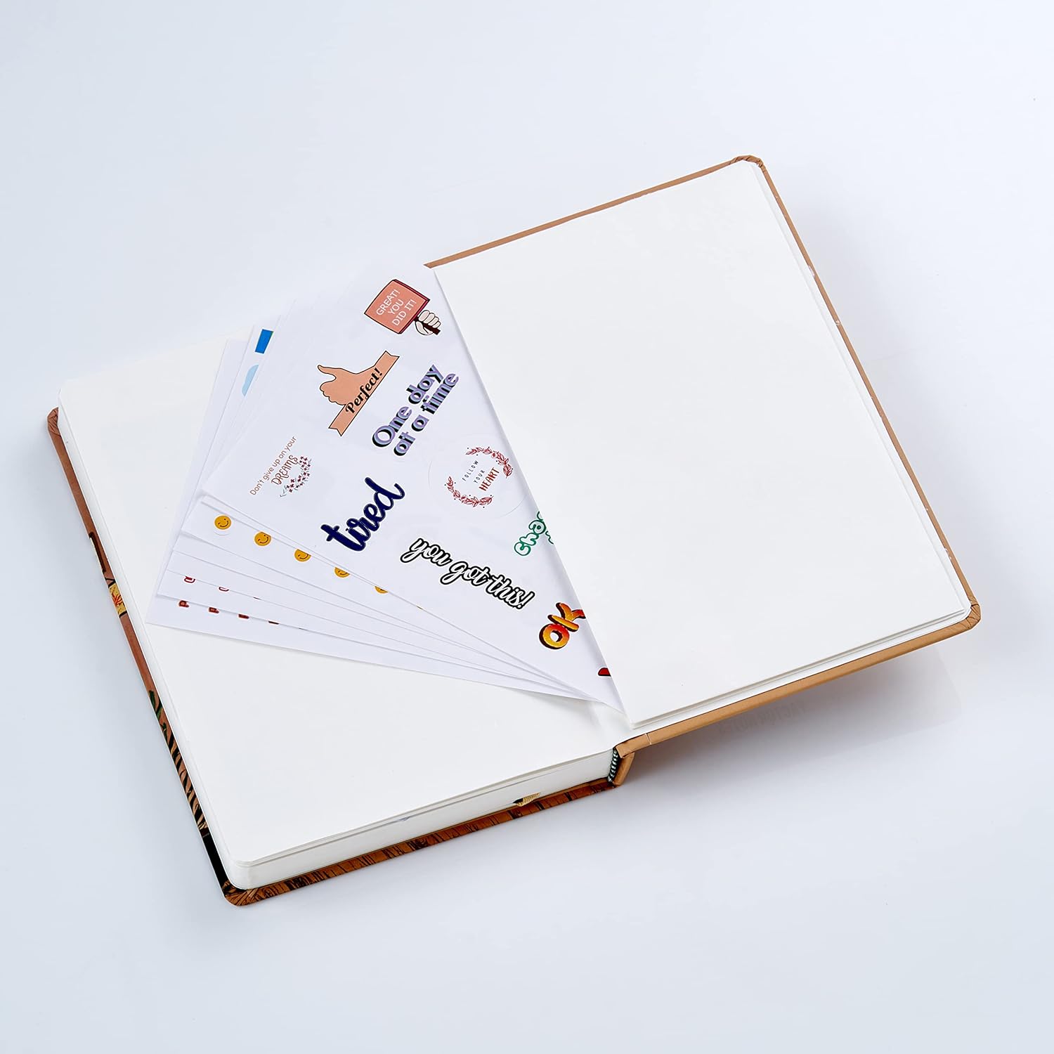 Factor Notes Undated Daily Planner Hardbound - 12 Months (Enjoy The Little Things) Factor Notes